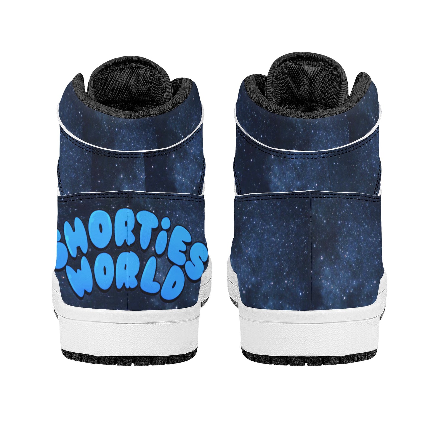 Mens High Top Leather Sneakers