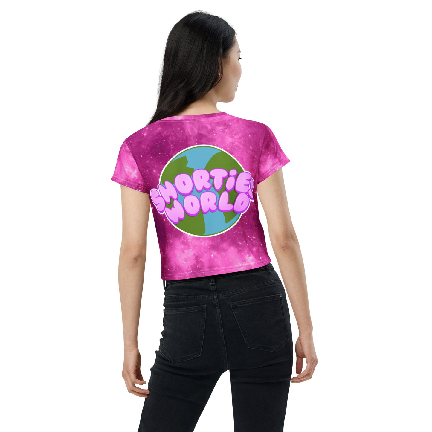All-Over Print Crop Tee