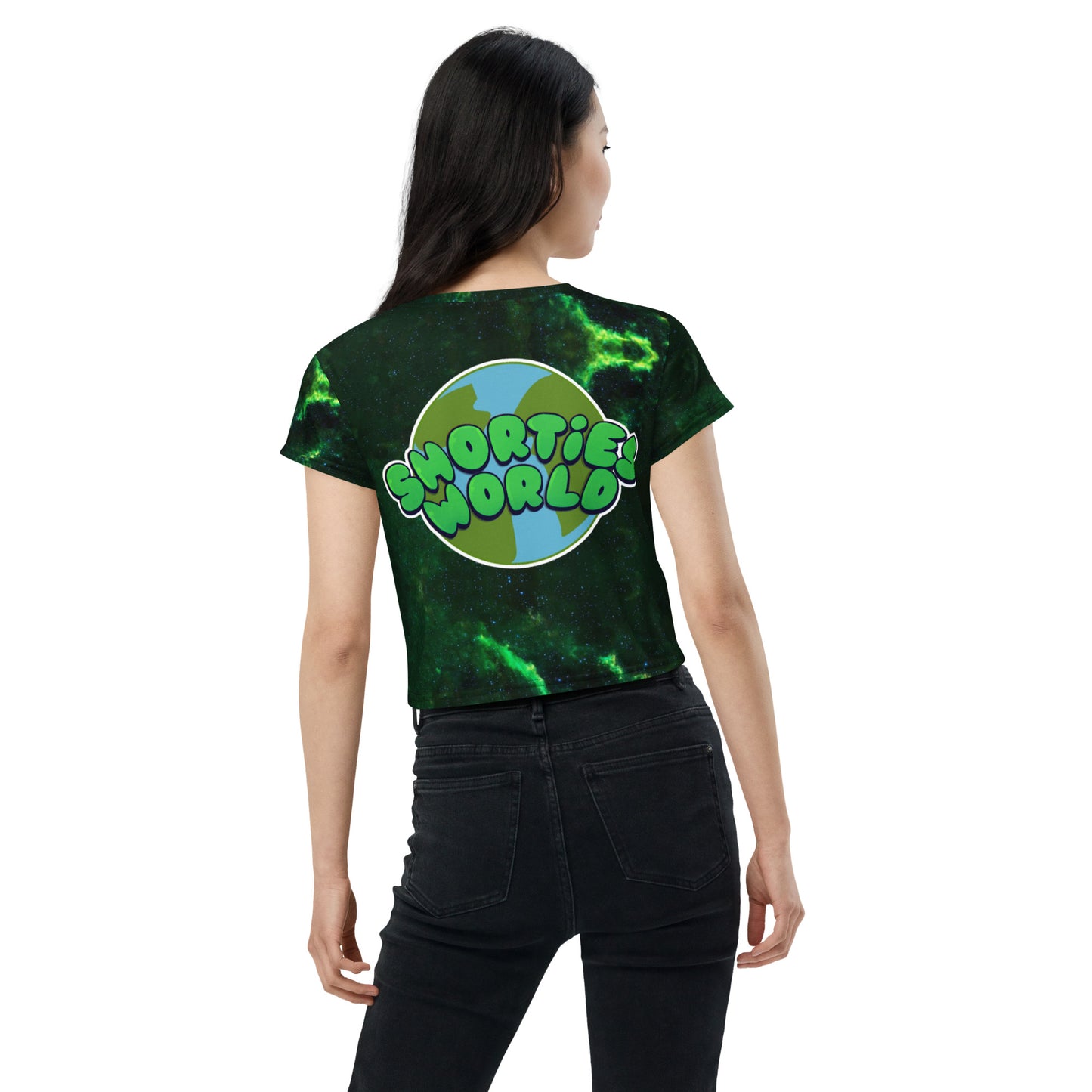 All-Over Print Crop Tee