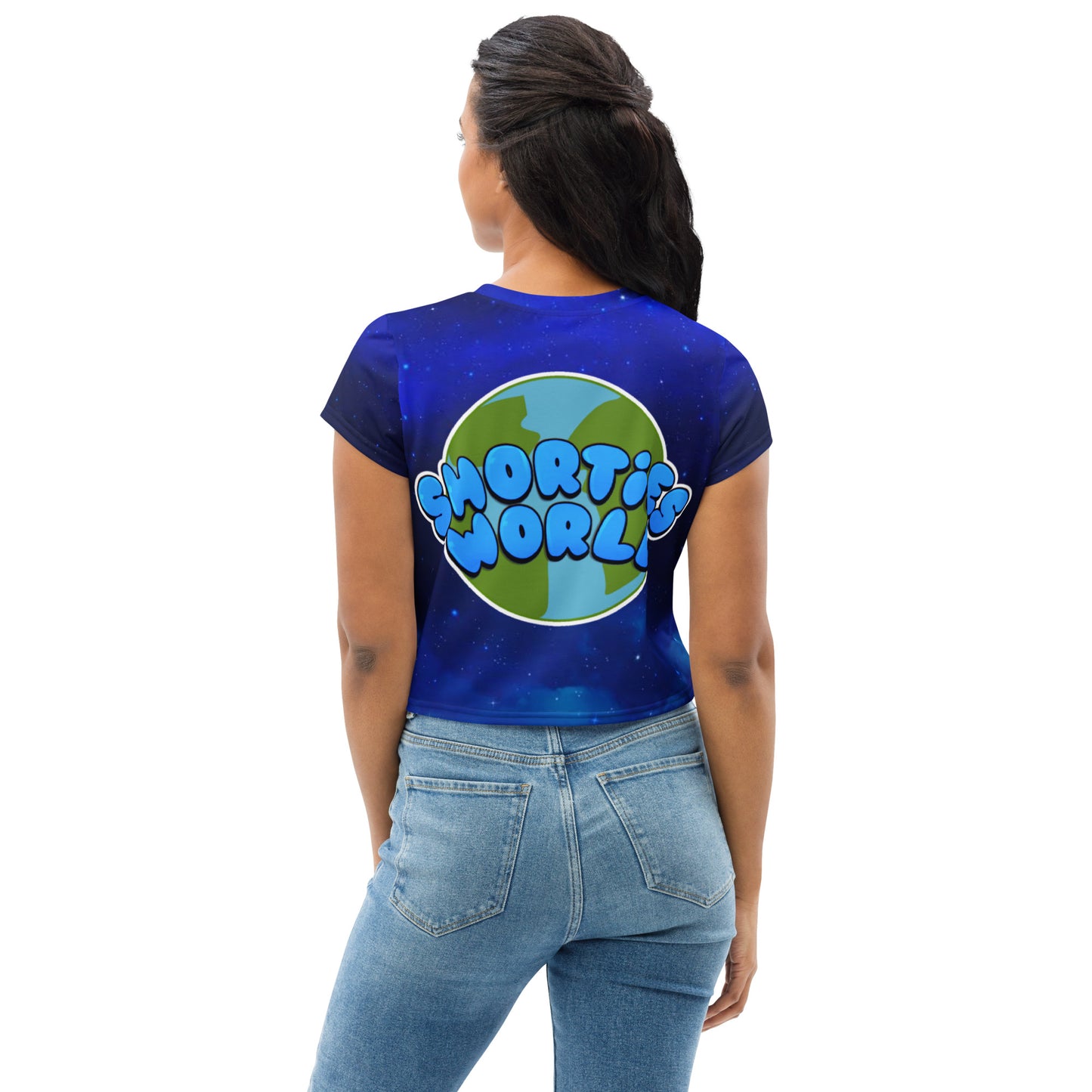 All-Over Print Crop Tee