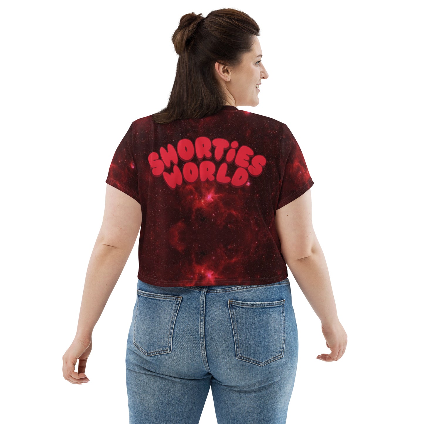 All-Over Print Crop Tee