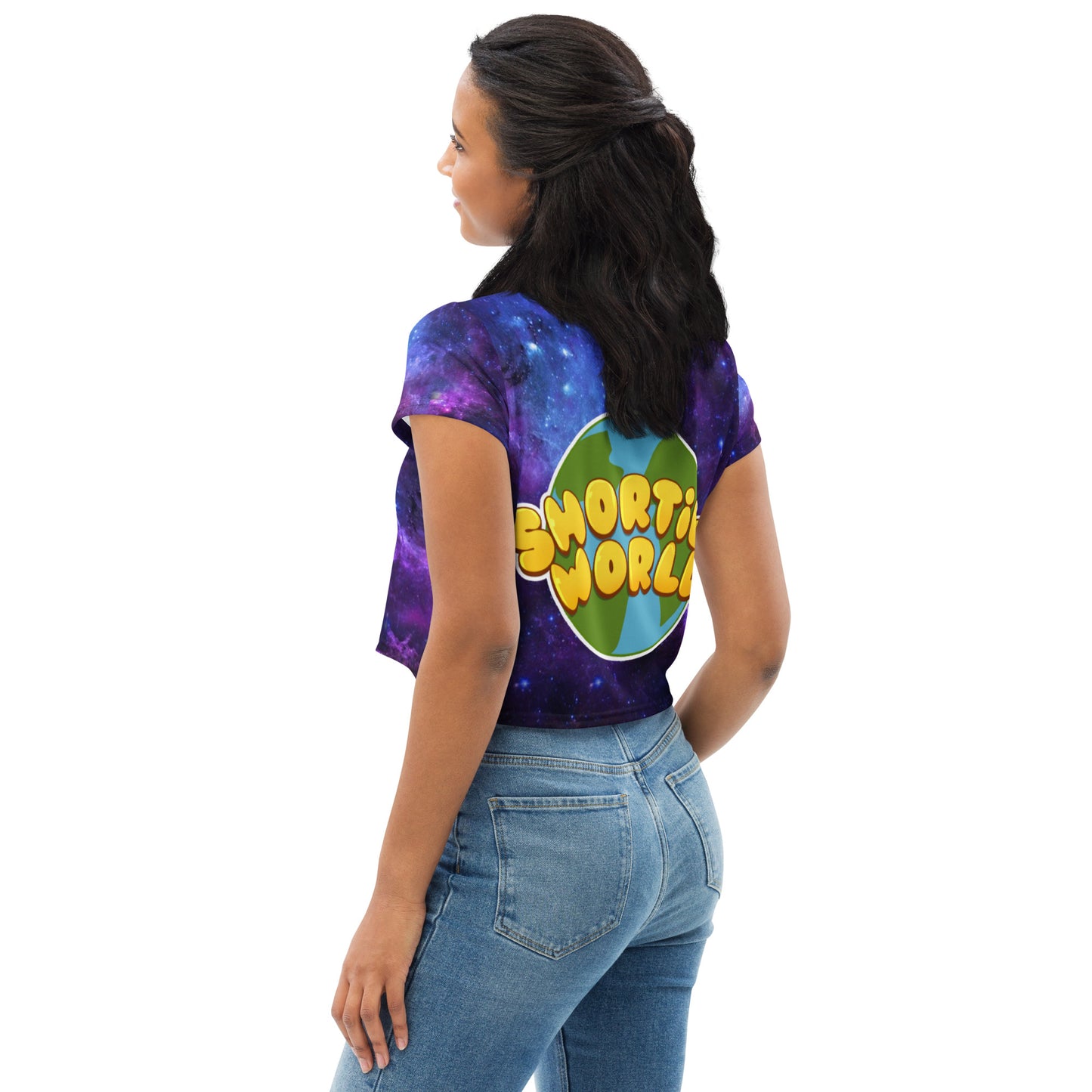 All-Over Print Crop Tee