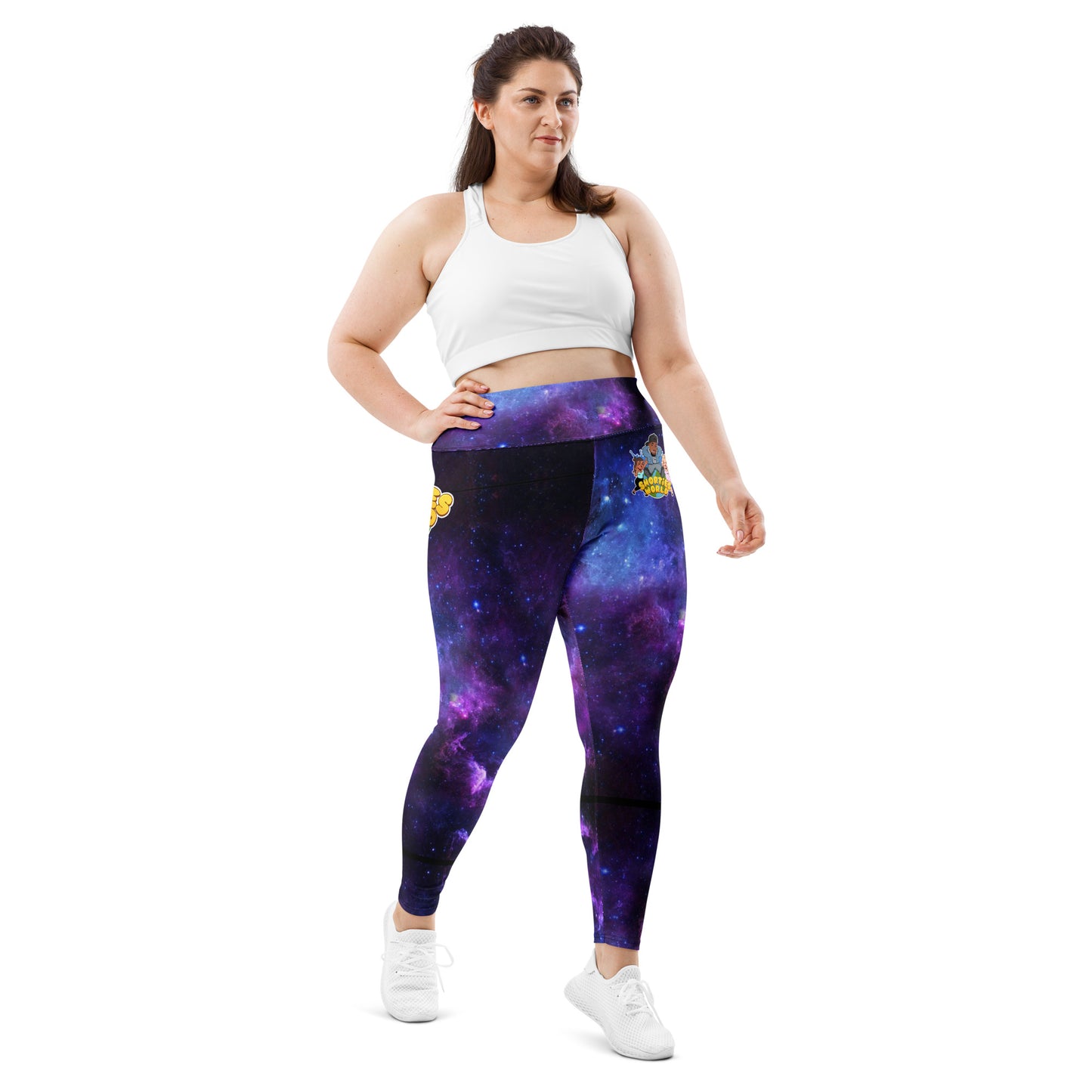 All-Over Print Plus Size Leggings