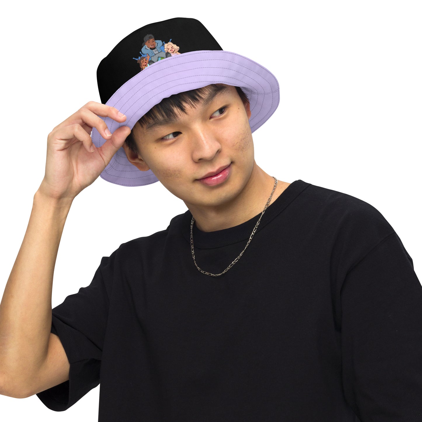Reversible bucket hat