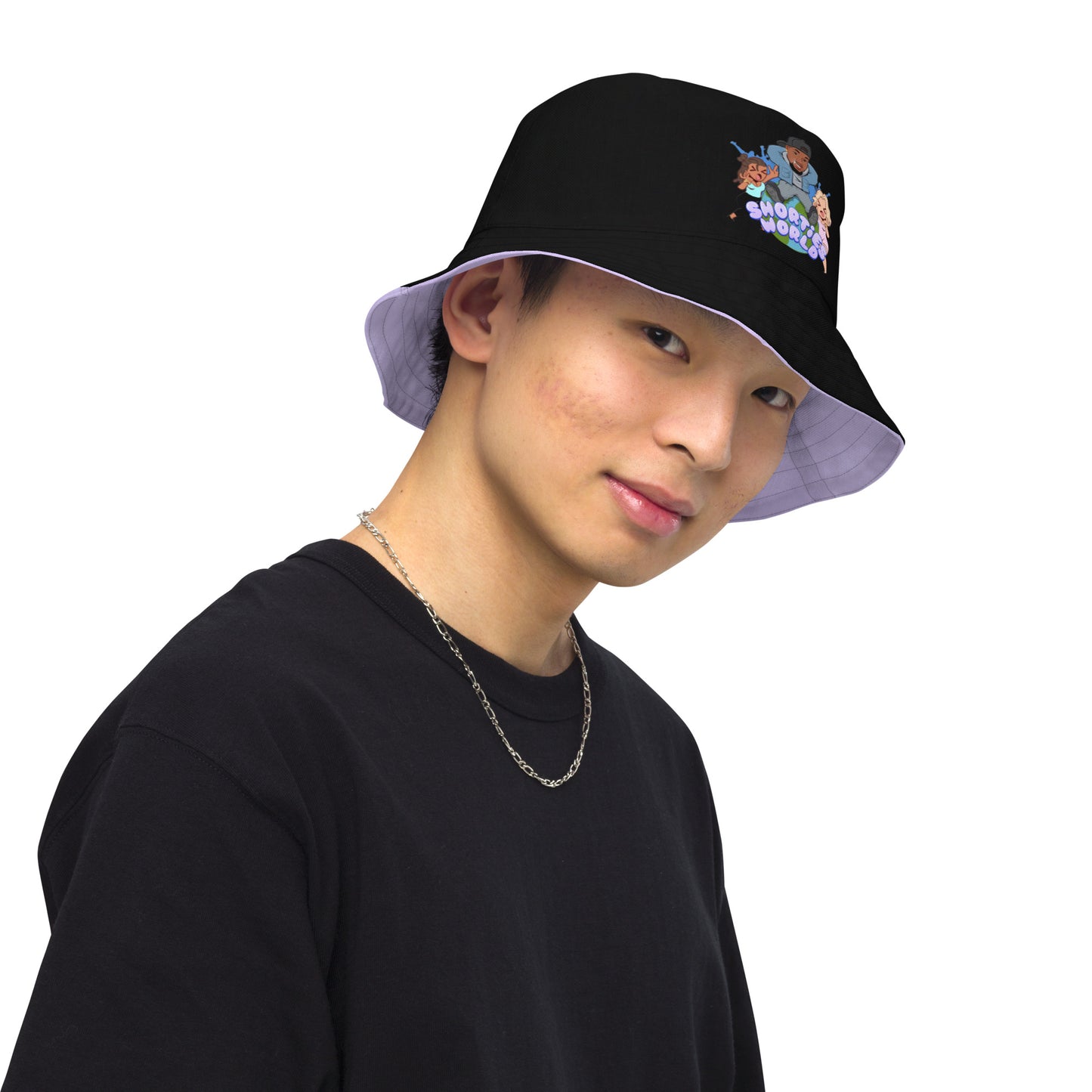Reversible bucket hat