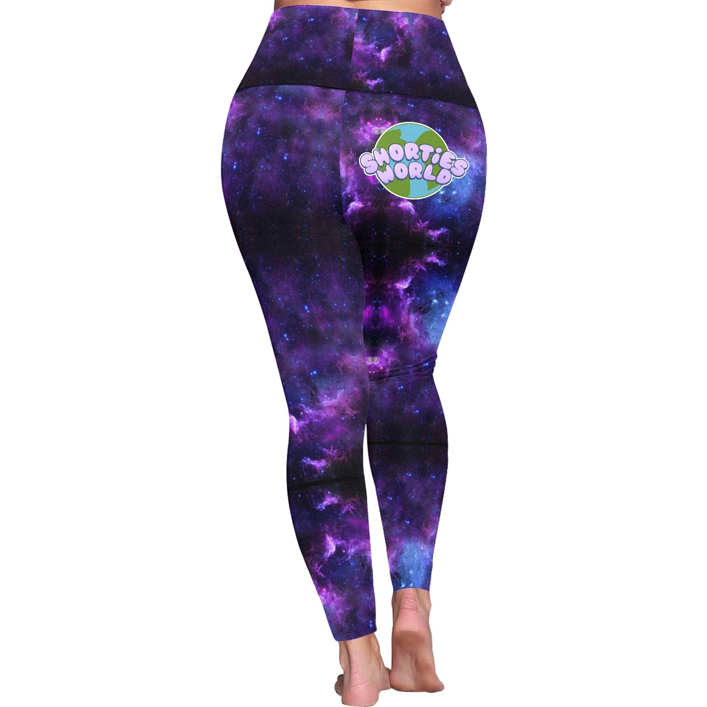 Women's High Waist Leggings(ModelL44)(Plus Size)